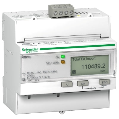 IEM3155 Compteur kWh 3P 63A Modbus MID